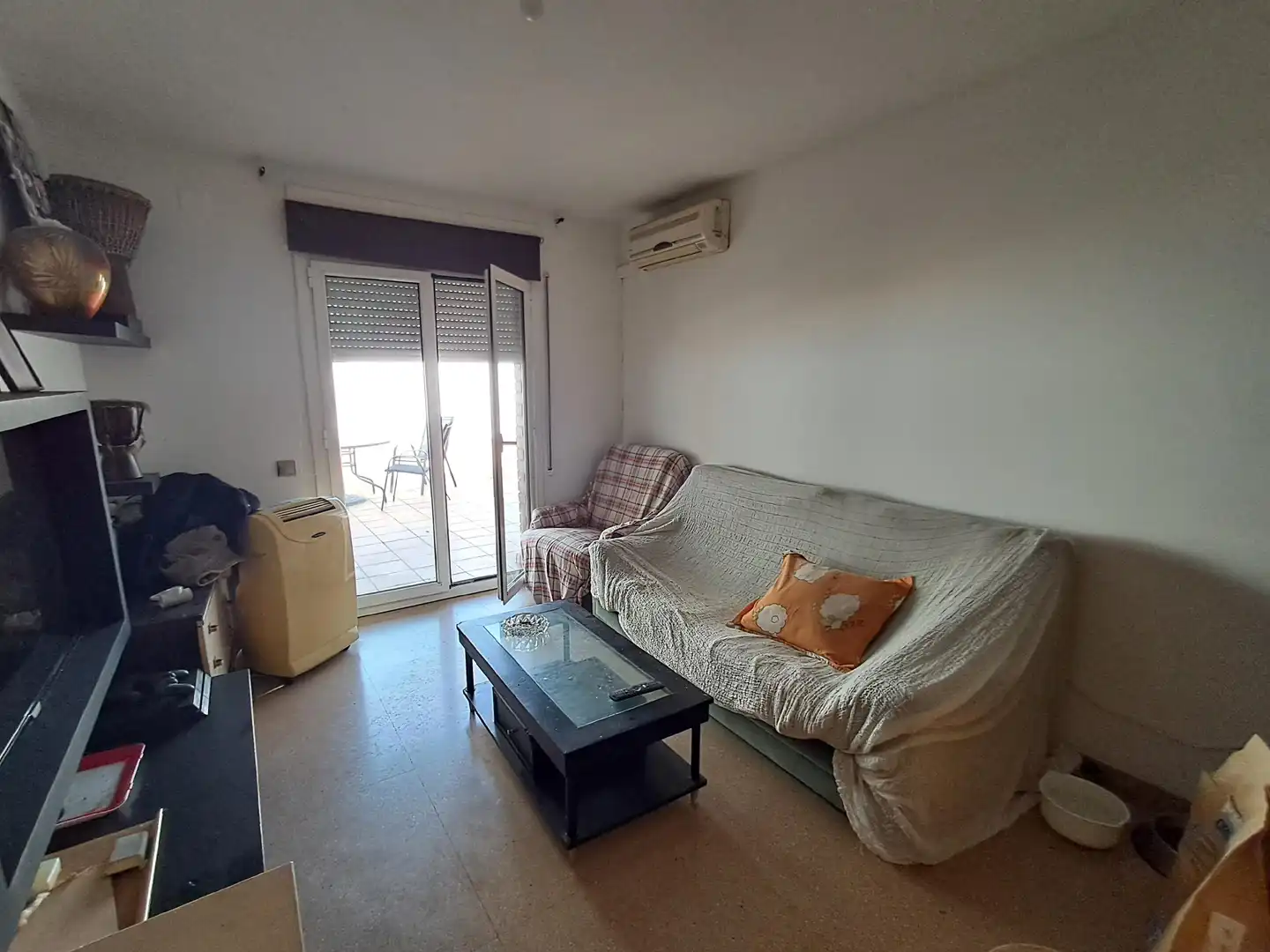Sala de estar de Piso en venta en Lleida con Aire acondicionado, Calefacción y Terraza