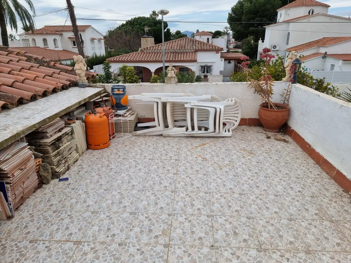 Terrassa de Casa o xalet en venda en Cambrils amb Aire condicionat, Calefacció i Jardí privat