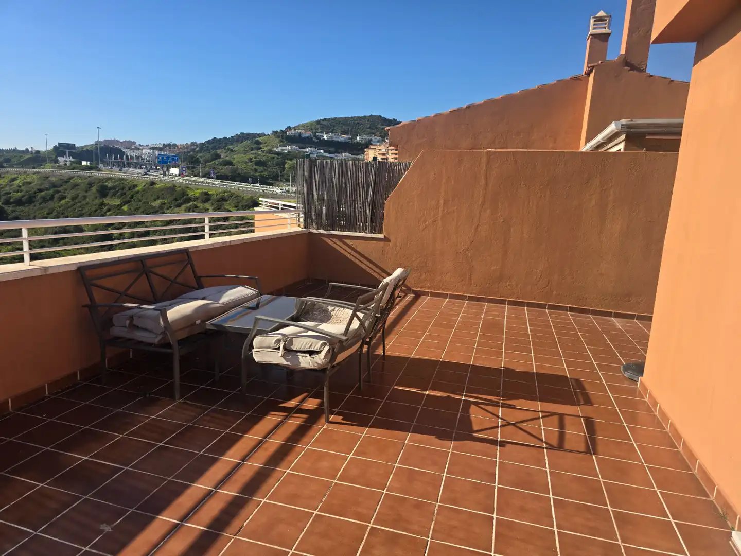 Terrasse von Dachboden zum Verkauf in Mijas mit Klimaanlage, Heizung und Terrasse