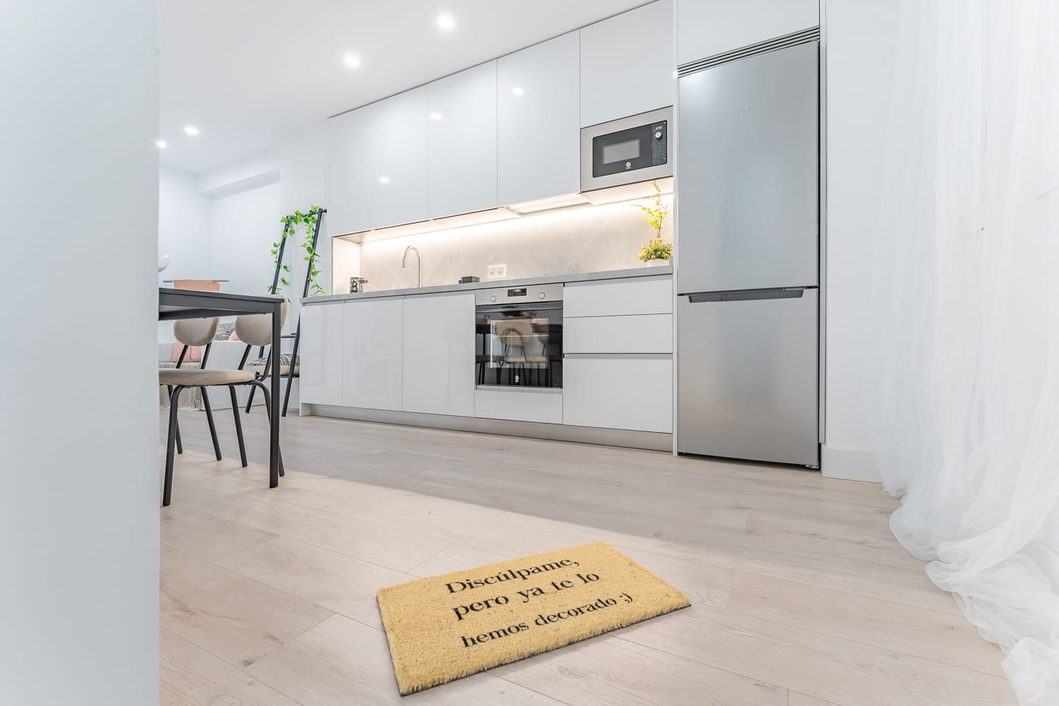 Cuina de Apartament en venda en  Madrid Capital amb Aire condicionat, Forn i Rentadora