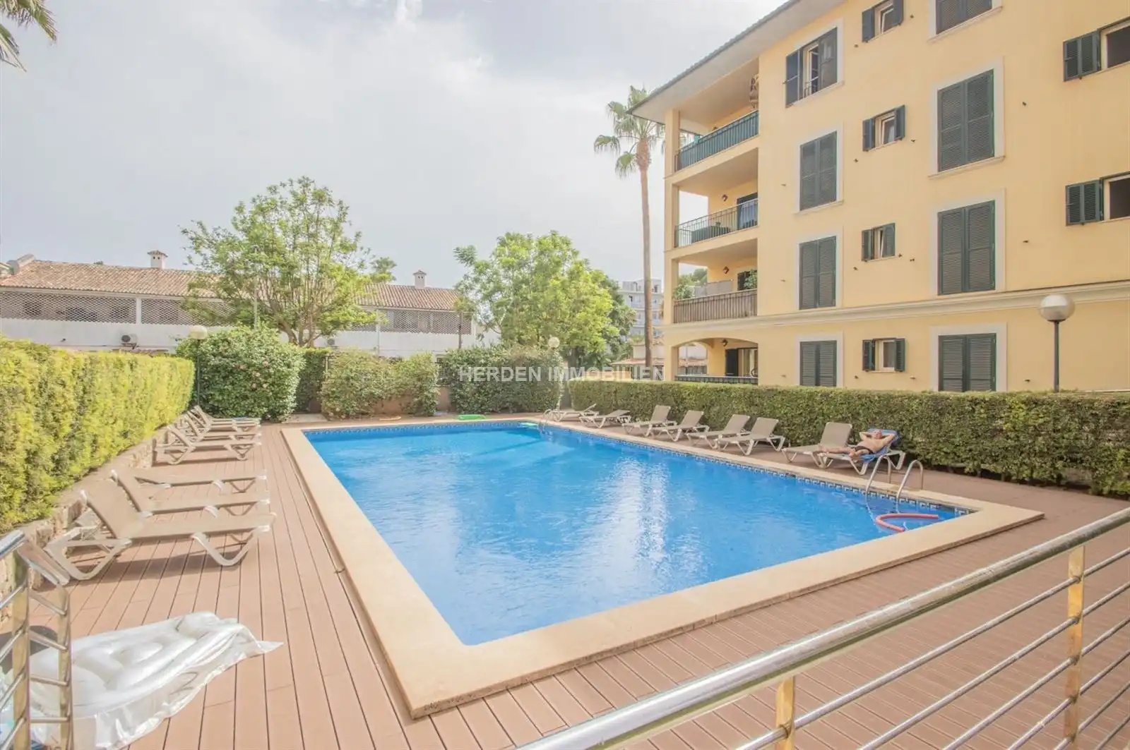 Schwimmbecken von Dachboden zum Verkauf in Calvià mit Klimaanlage, Heizung und Terrasse