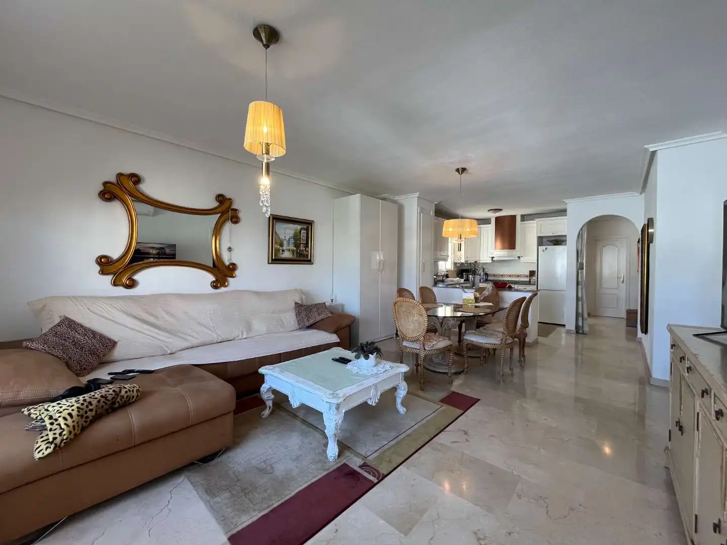 Living room of Apartments for sale in Orihuela  with Air Conditioner, Terrace and Swimming Pool