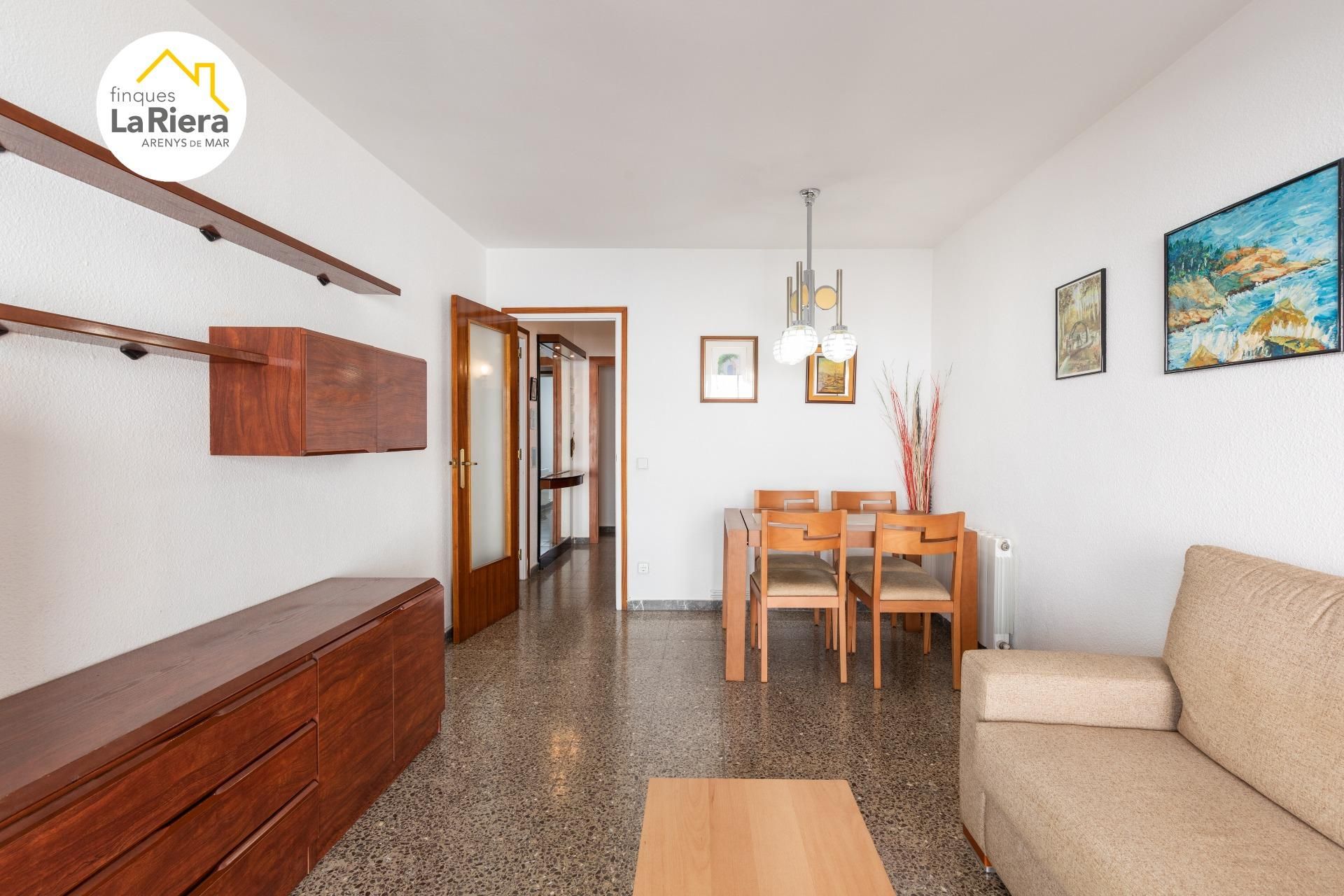 Sala de estar de Piso en venta en Arenys de Mar