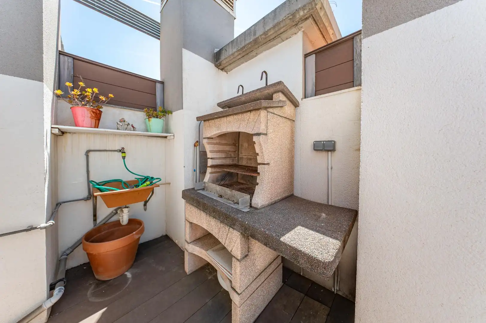 Terrace of Attic for sale in Badalona  with Air Conditioner, Heating and Terrace