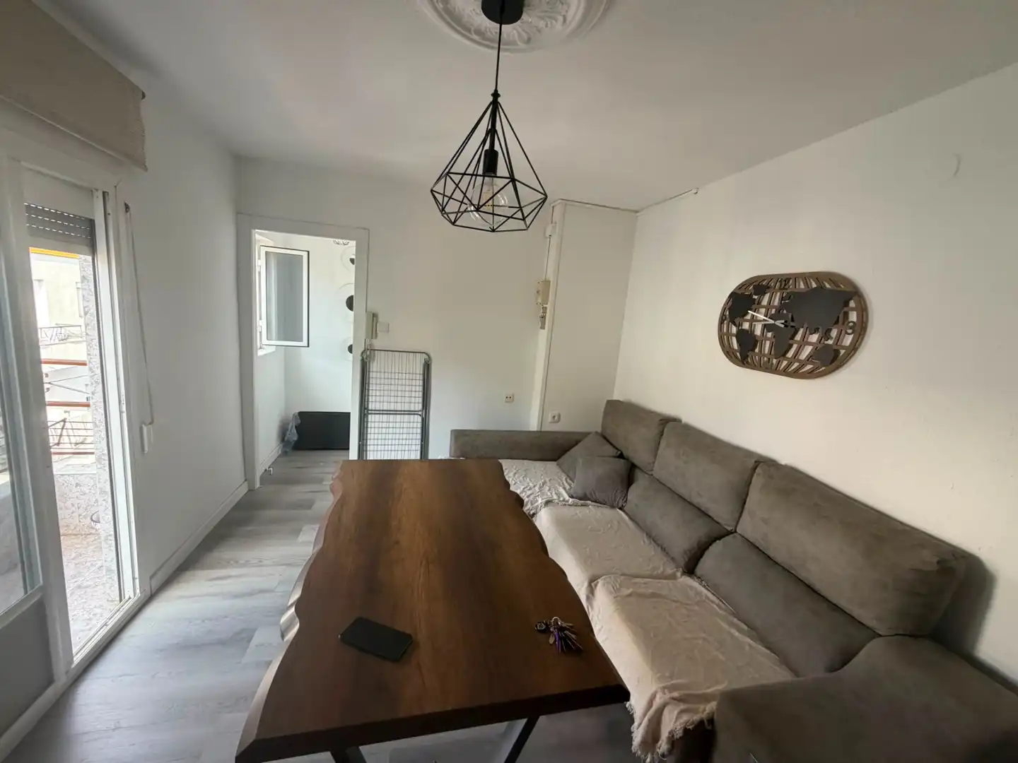 Sala d'estar de Pis en venda en Jaén amb Aire condicionat, Moblat i Balcó