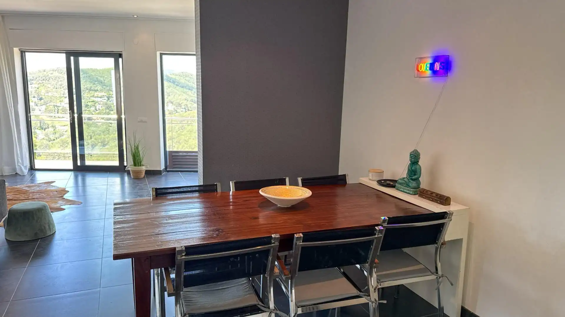 Comedor de Casa o chalet en venta en Olivella con Aire acondicionado, Calefacción y Jardín privado
