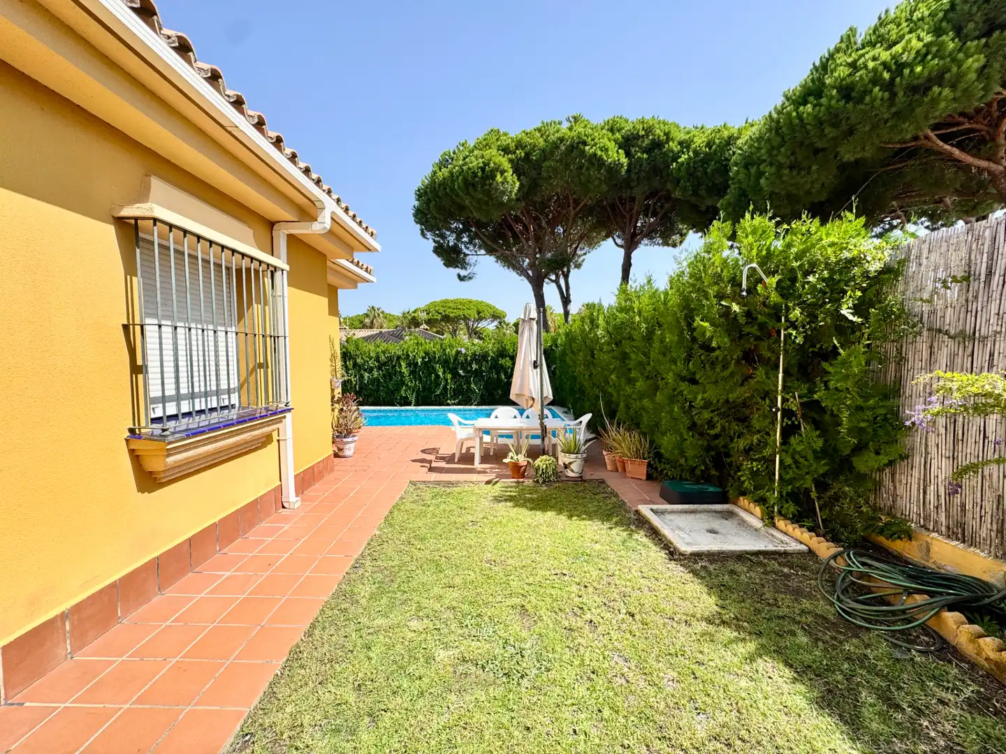 Casa a schiera con piscina in affitto a Sancti Petri, imagen 5