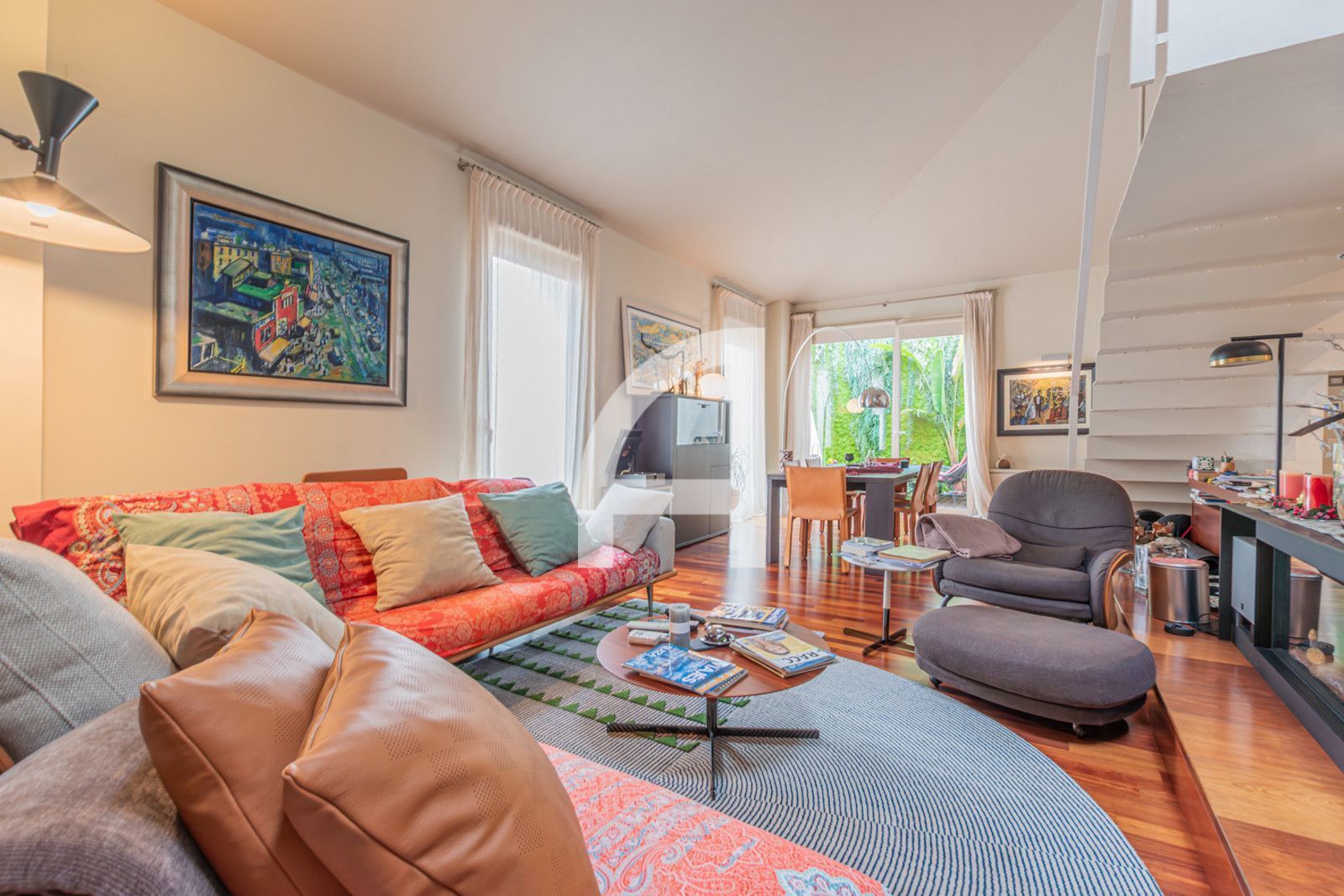 Sala de estar de Dúplex en venta en Terrassa con Aire acondicionado, Calefacción y Terraza