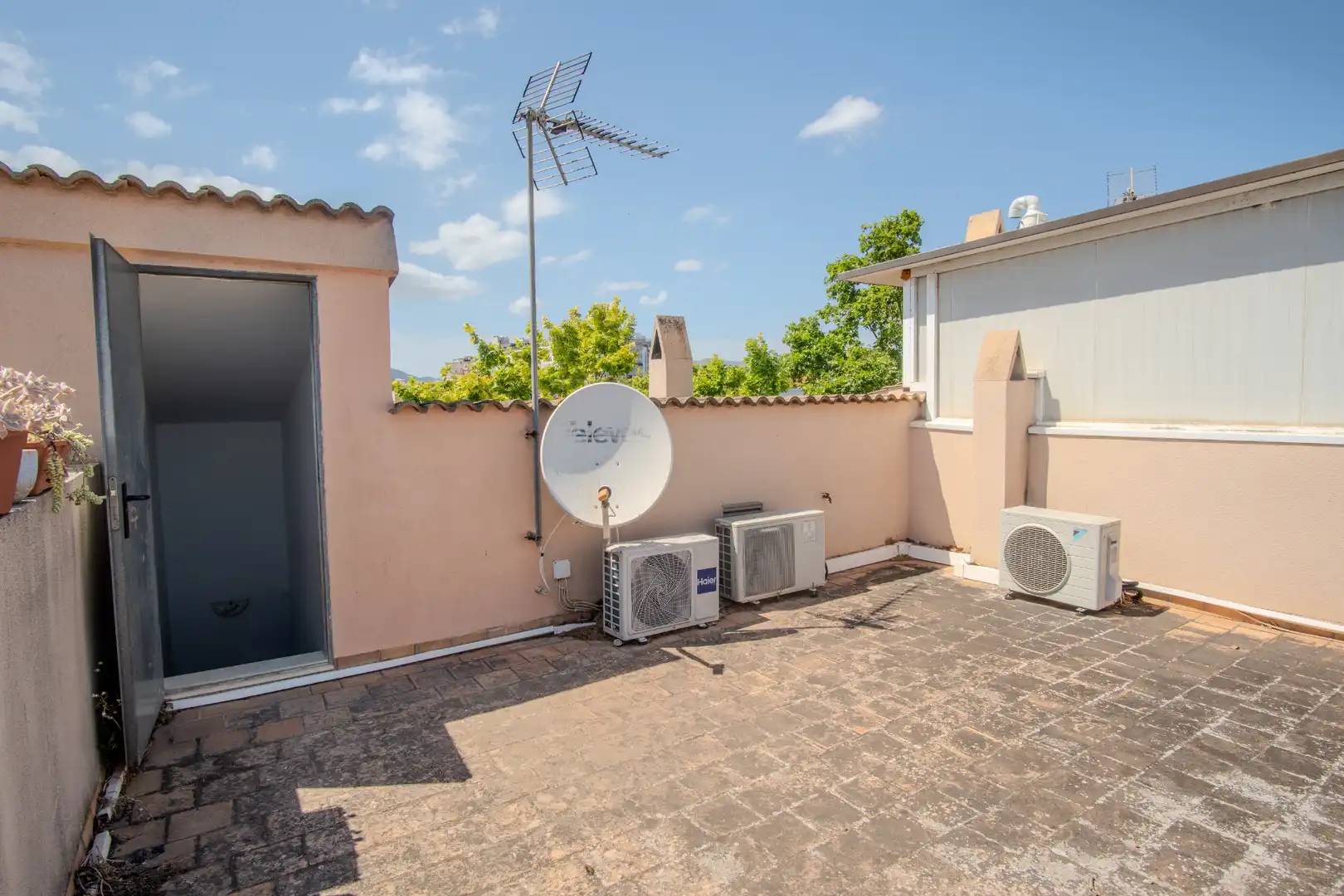 Terraza de Casa o chalet en venta en  Palma de Mallorca con Aire acondicionado, Calefacción y Jardín privado