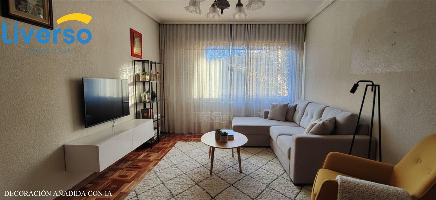 Sala d'estar de Pis en venda en Aranda de Duero amb Calefacció, Terrassa i Traster