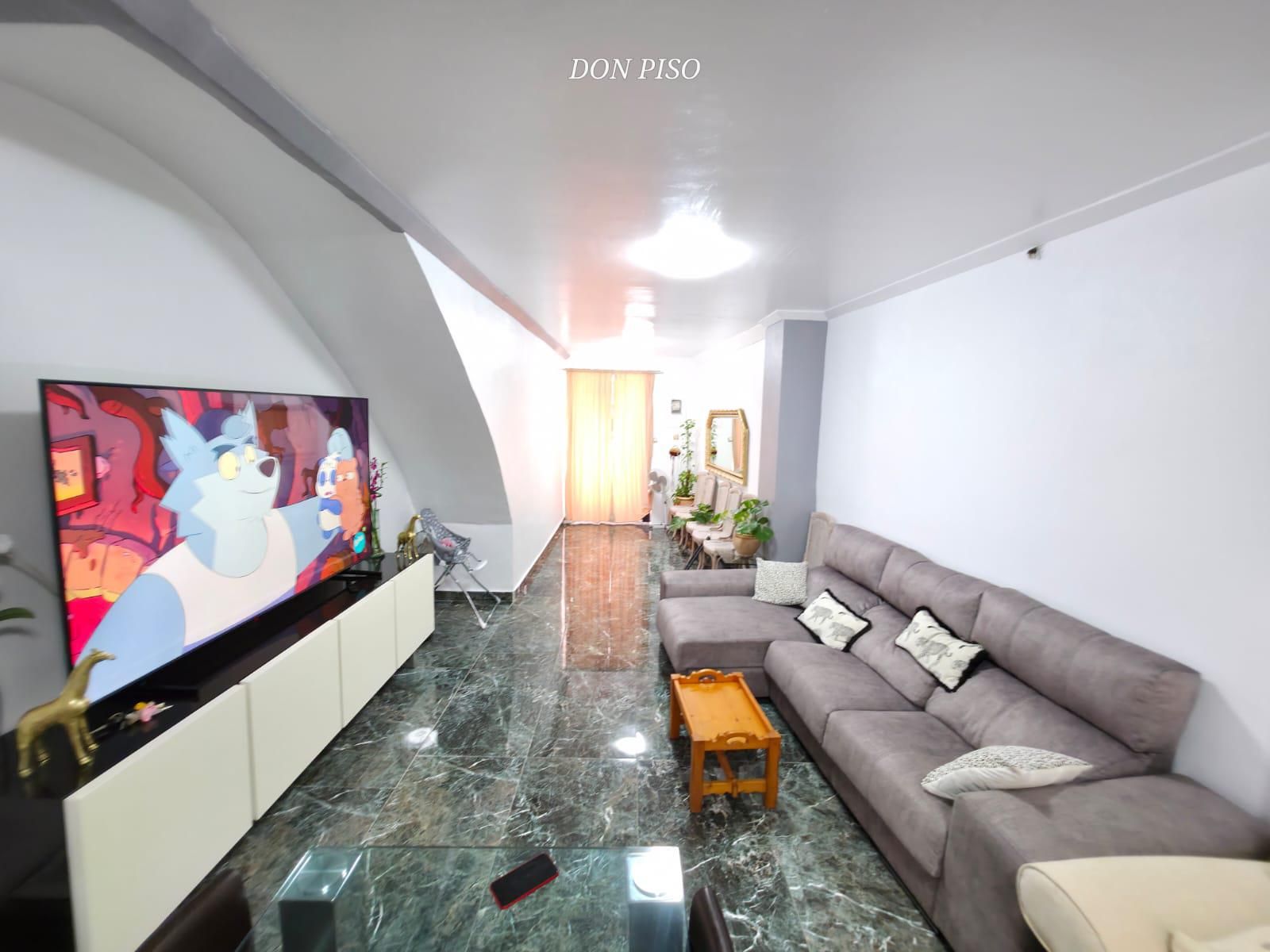 Sala de estar de Casa adosada en venta en Ondara con Aire acondicionado, Calefacción y Terraza