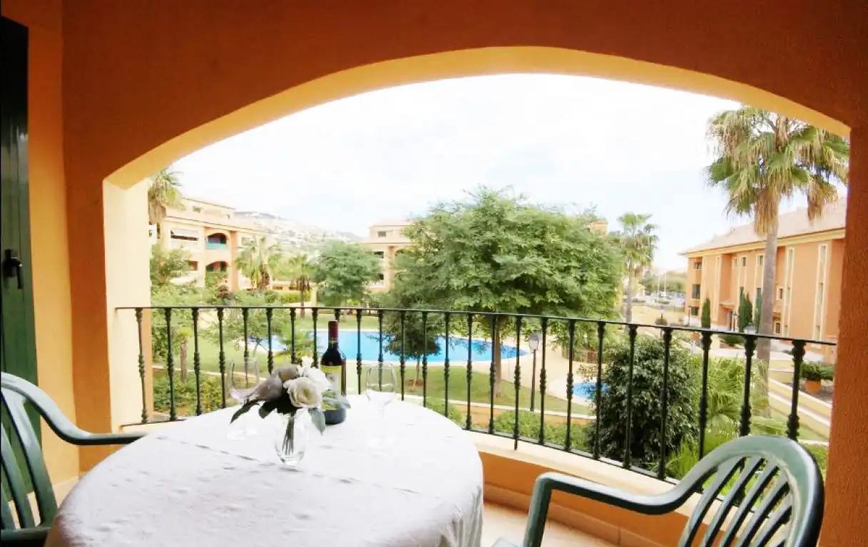 Terraza de Apartamento de alquiler en Jávea / Xàbia con Aire acondicionado, Jardín privado y Terraza