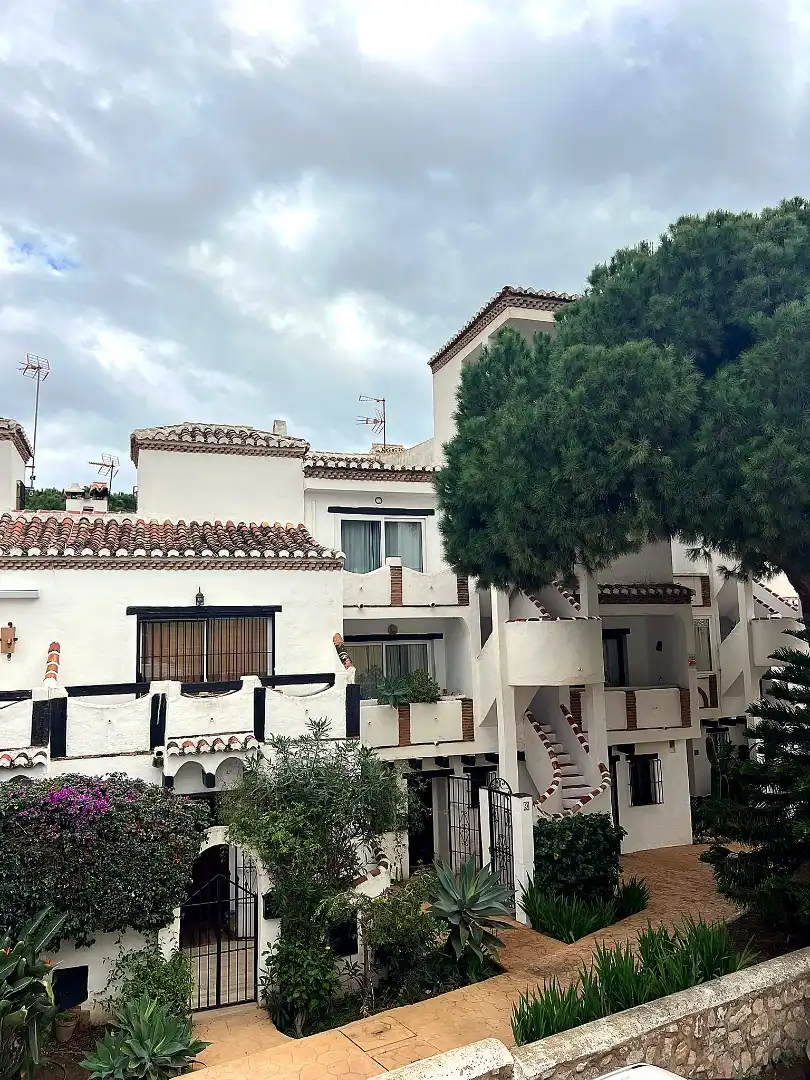 Exterior view of Attic for sale in Mijas  with Air Conditioner, Terrace and Furnished
