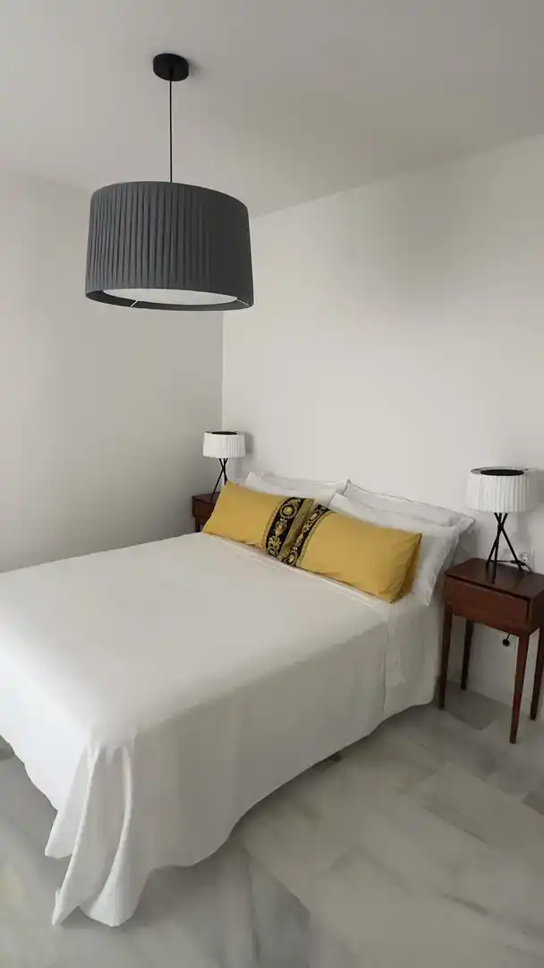 Schlafzimmer von Wohnung zur Miete in Mijas mit Klimaanlage, Schwimmbad und Möbliert