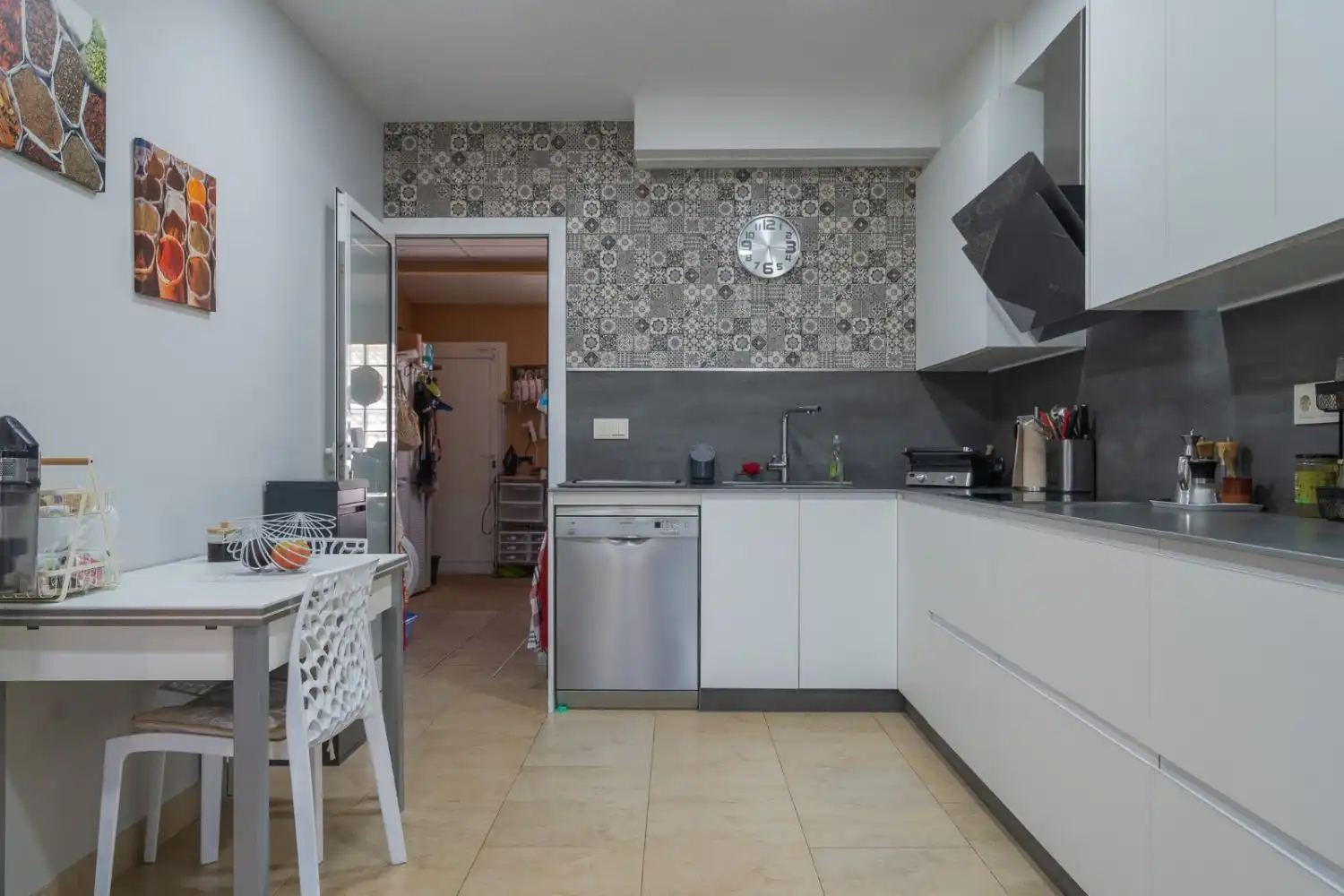 Kitchen of Houses for sale in Alcanar  with Air Conditioner, Heating and Terrace
