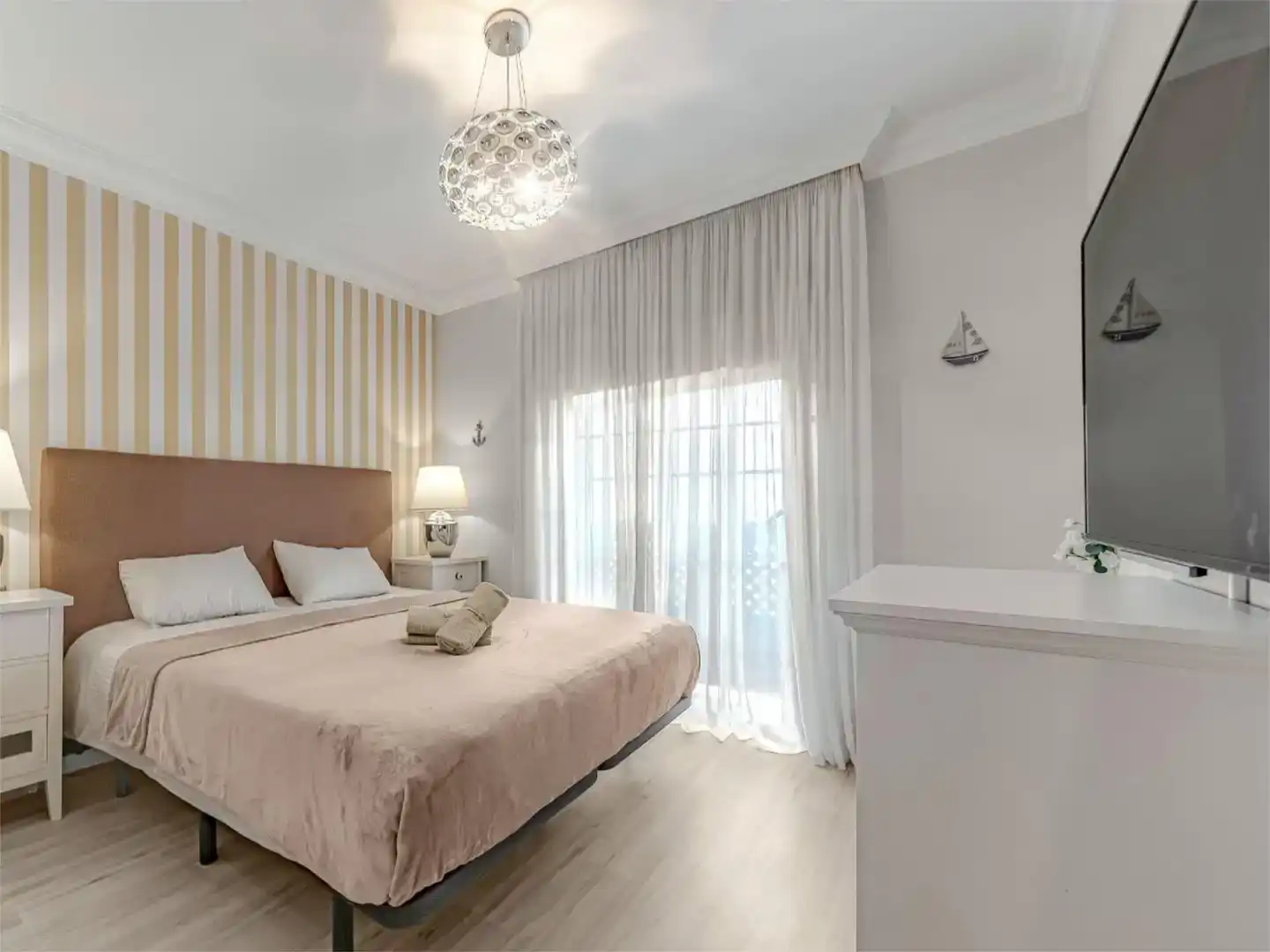 Dormitori de Casa o xalet de lloguer en Santa Úrsula amb Aire condicionat, Jardí privat i Parquet