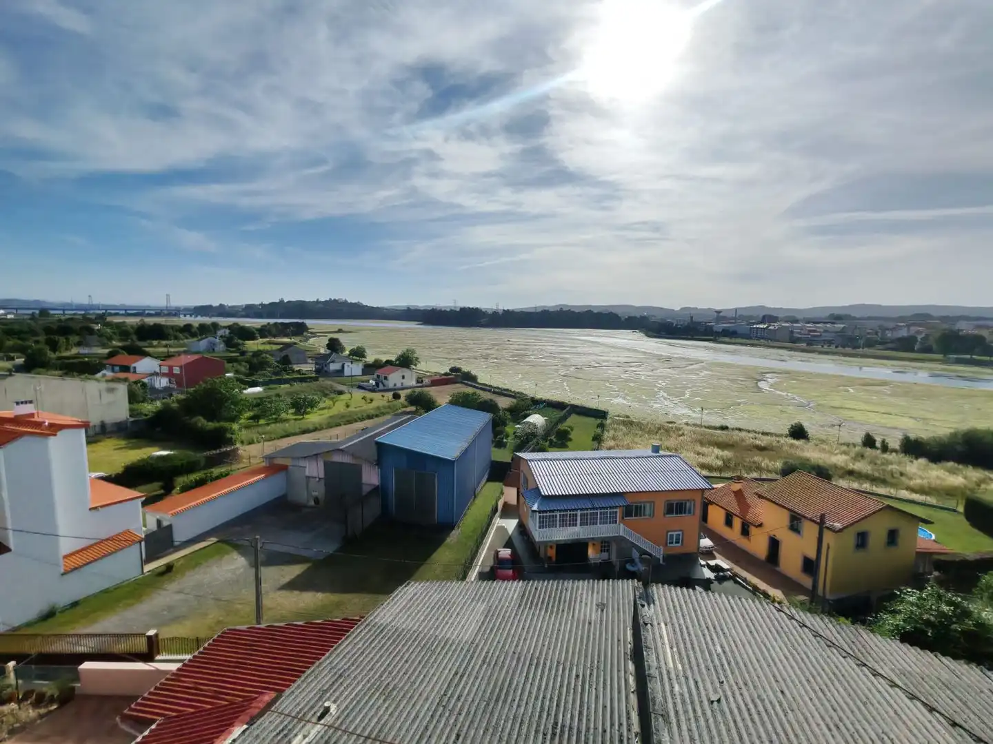 Vista exterior de Piso en venta en Neda con Trastero