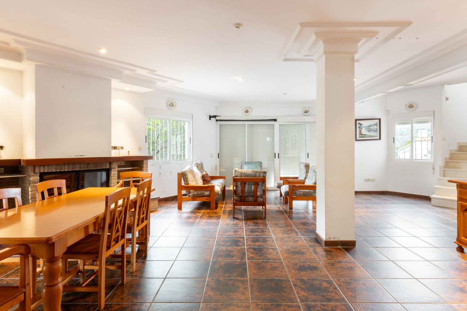 Dining room of House or chalet for sale in Simat de la Valldigna  with Private garden and Swimming Pool