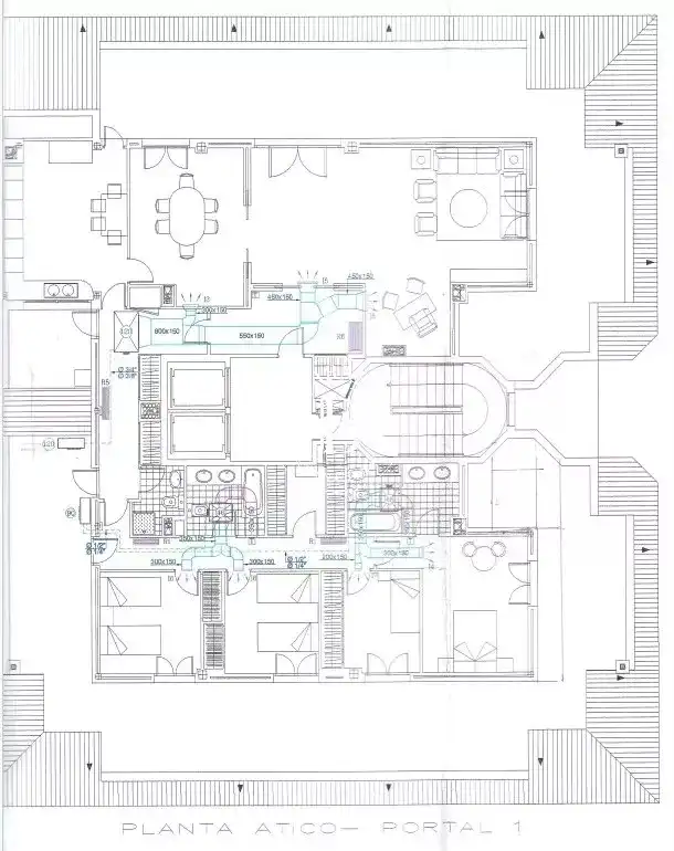 Wohnung zur Miete in Madrid mit Klimaanlage, Heizung und Terrasse