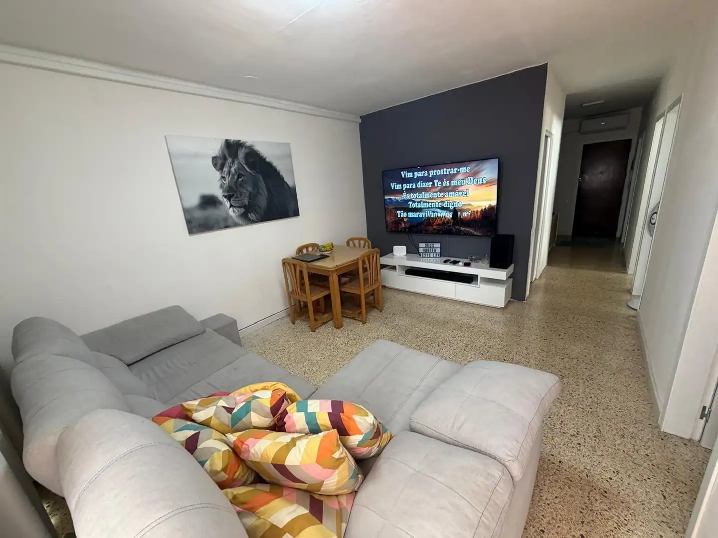 Living room of Flat for sale in Valls  with Air Conditioner, Heating and Terrace