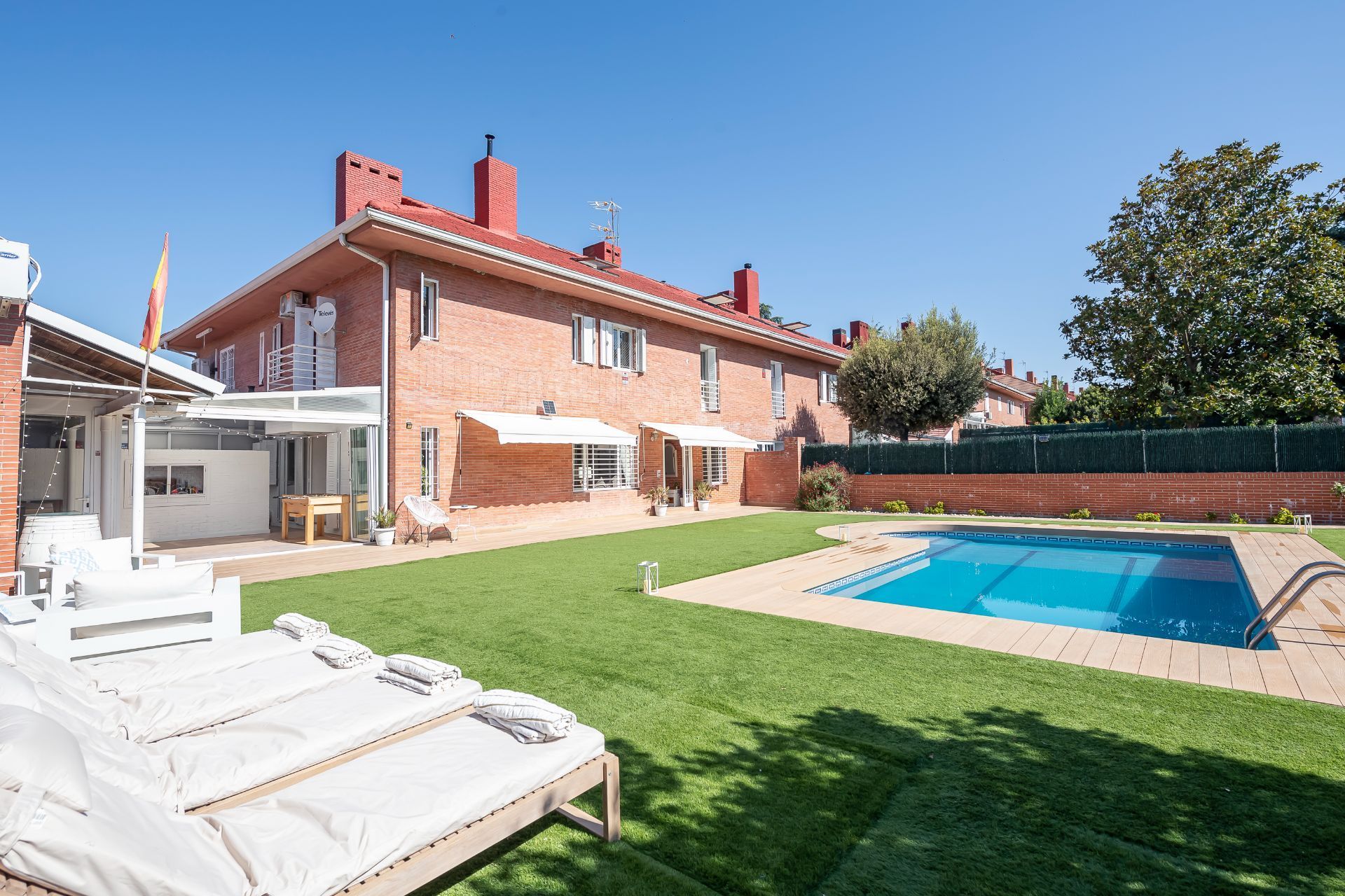 Jardín de Casa o chalet en venta en Rivas-Vaciamadrid con Aire acondicionado, Calefacción y Jardín privado