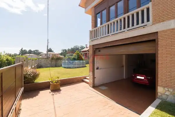 Vista exterior de Casa o chalet en venta en A Guarda   con Calefacción, Jardín privado y Terraza