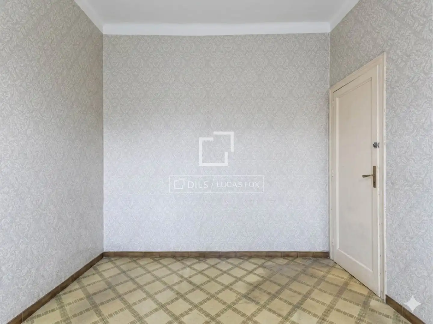 Schlafzimmer von Wohnung zum Verkauf in Barcelona mit Klimaanlage, Privatgarten und Terrasse