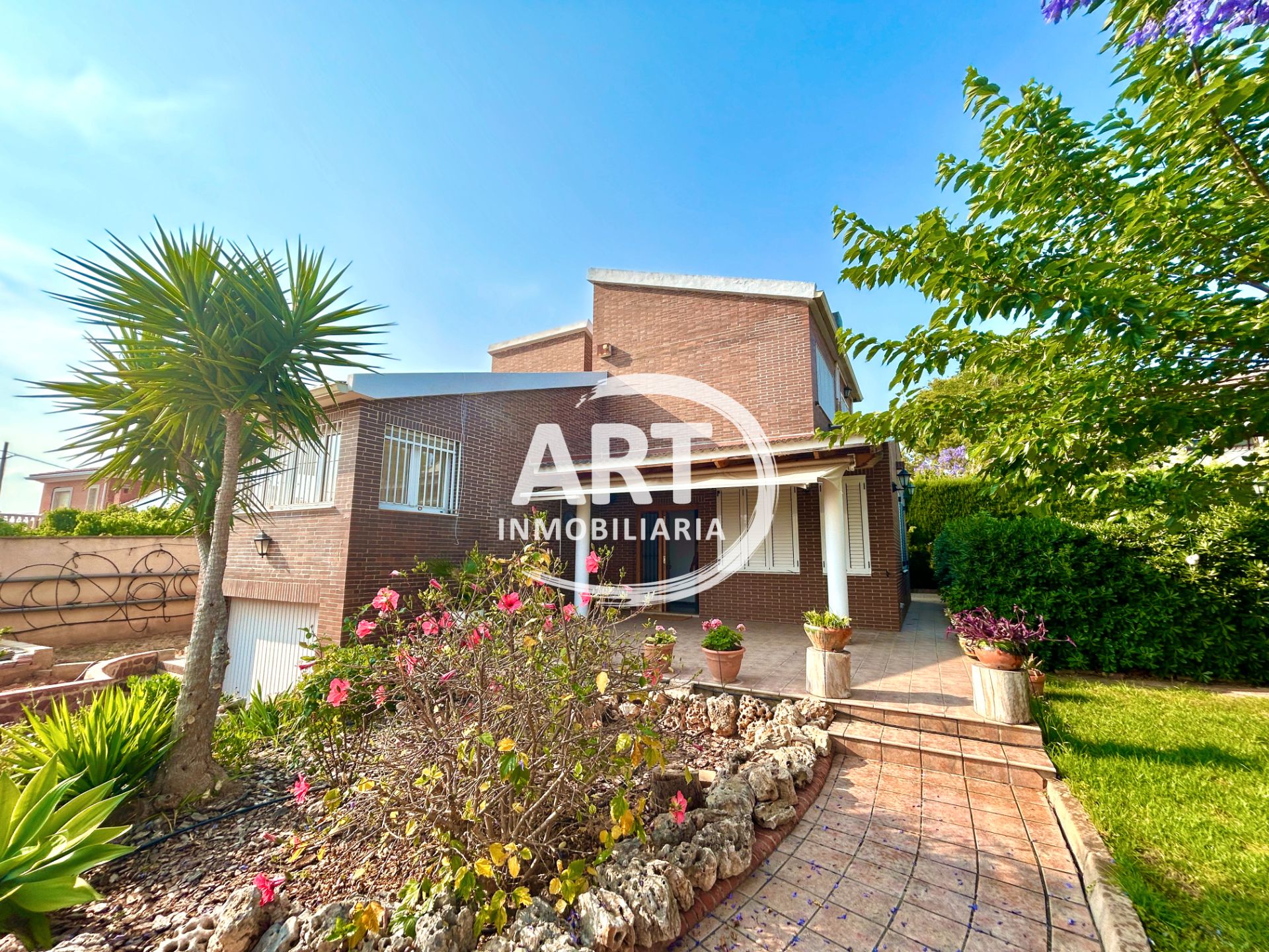 Jardín de Casa o chalet en venta en Náquera con Aire acondicionado, Calefacción y Jardín privado