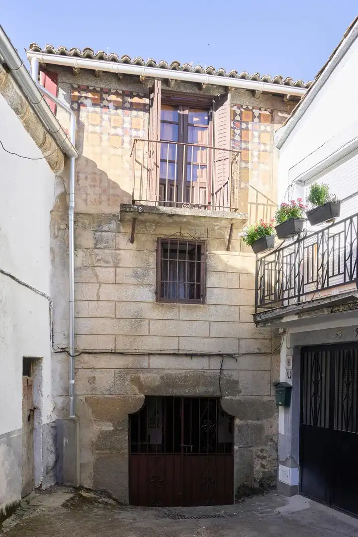 Terrassa de Casa o xalet en venda en Navacarros amb Jardí privat i Piscina