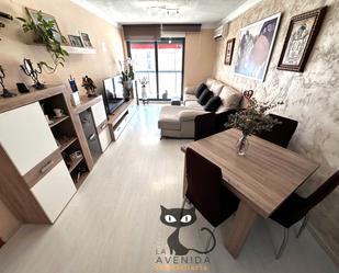 Living room of Flat for sale in Catarroja  with Air Conditioner, Parquet flooring and Storage room
