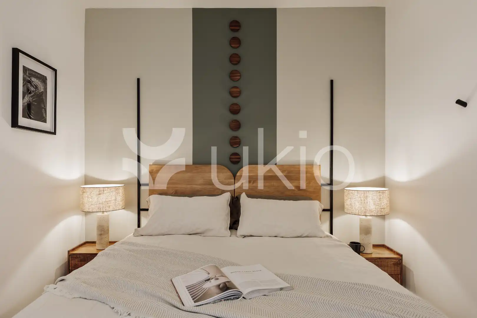 Dormitori de Apartament de lloguer en Barcelona amb Aire condicionat, Calefacció i Terrassa