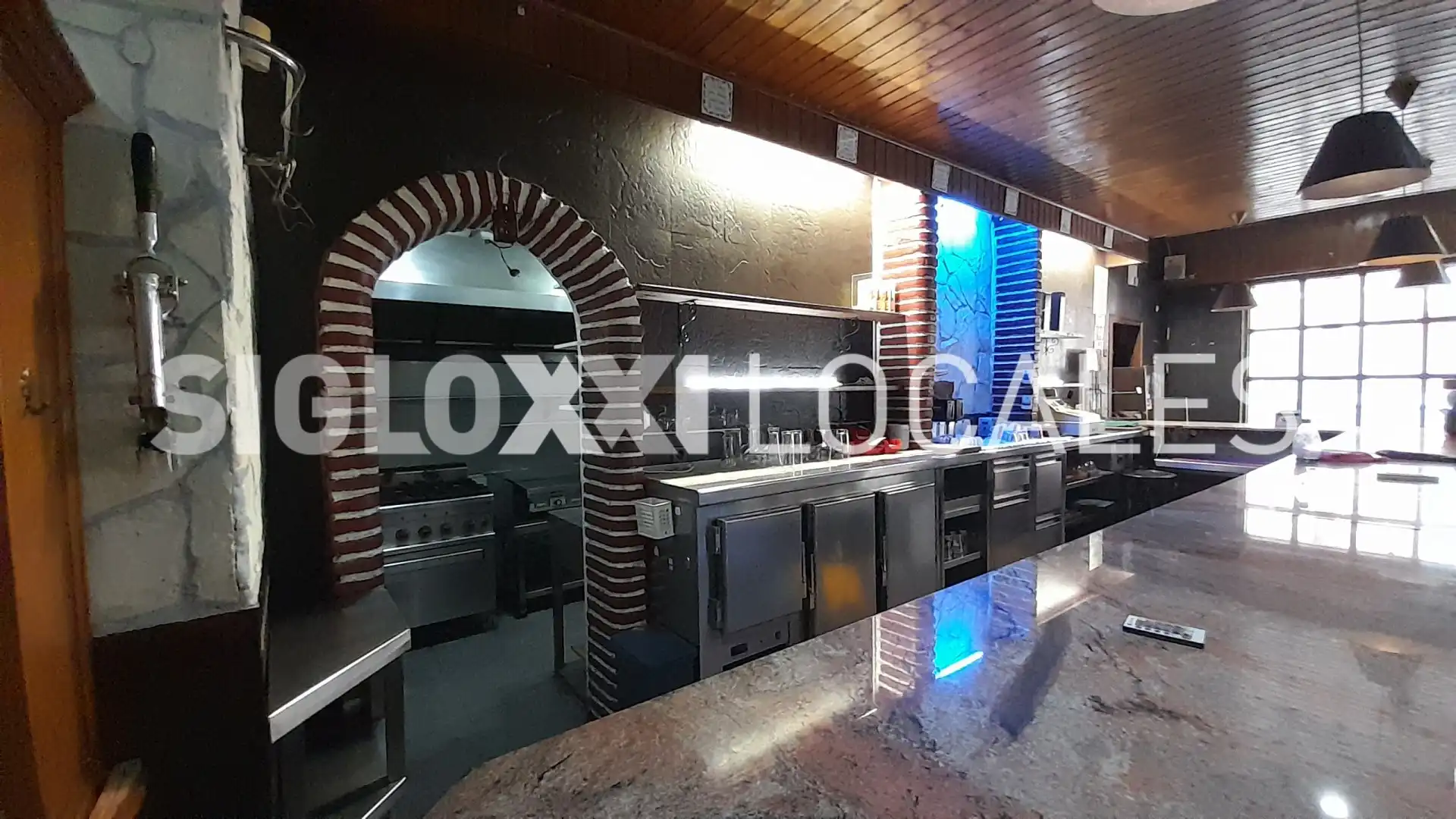 Cocina de Local en traspaso en Barcelona con Aire acondicionado