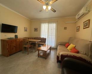 Sala d'estar de Casa o xalet de lloguer en Mazarrón amb Aire condicionat, Terrassa i Moblat