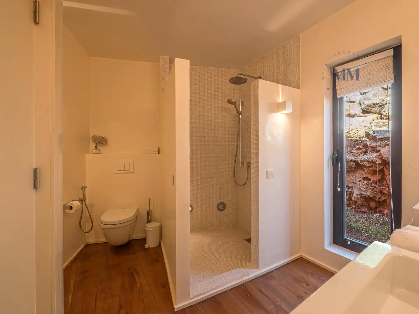 Baño de Casa o chalet en venta en Sant Lluís con Aire acondicionado, Calefacción y Jardín privado