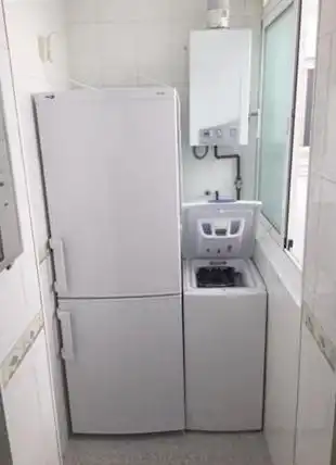 Kitchen of Flat for rent in Málaga  with Air Conditioner, Heating and Terrace