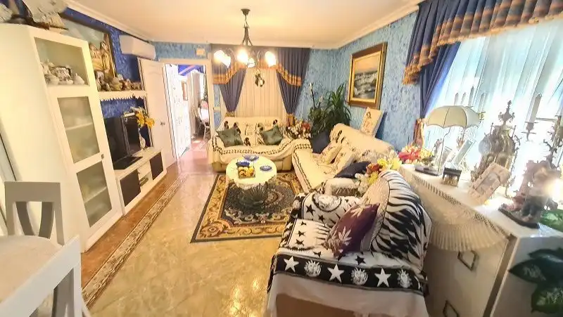 Sala de estar de Casa o chalet en venta en Torrevieja con Aire acondicionado, Calefacción y Jardín privado