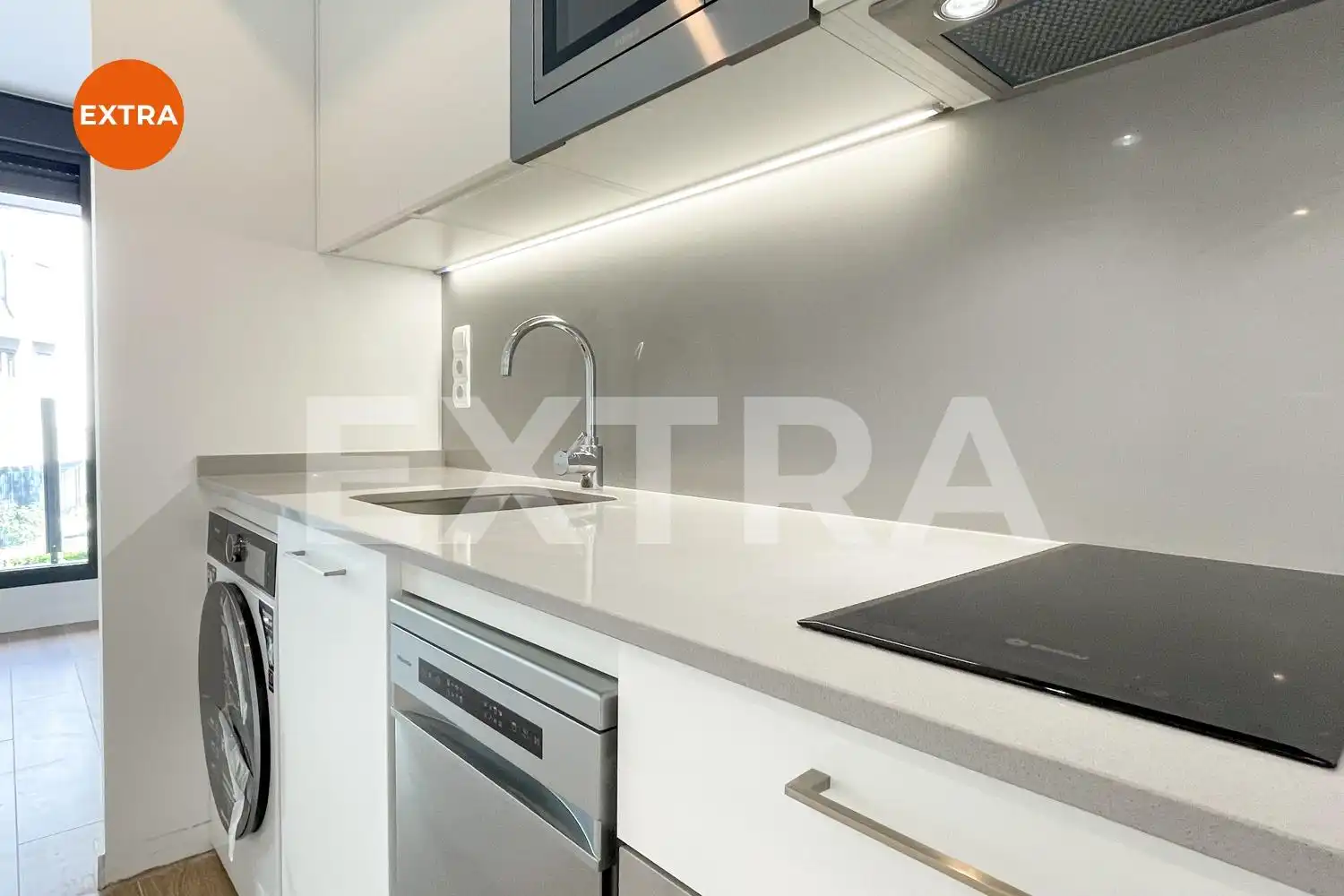 Kitchen of Flat for rent in Madrid  with Terrace and Storage room