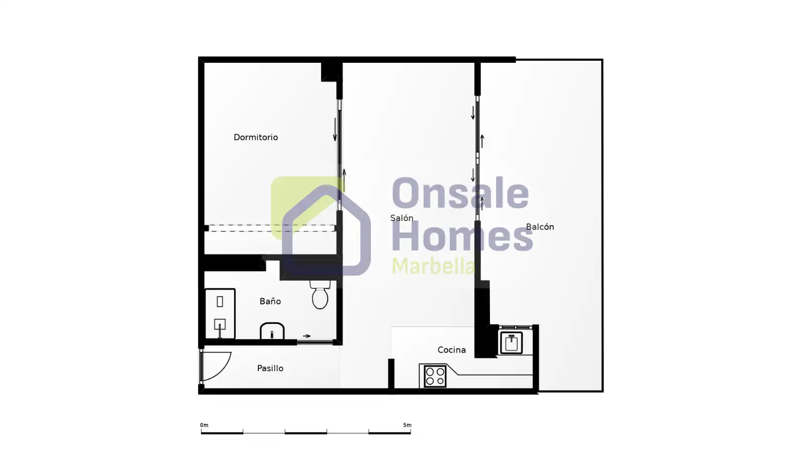 Piso en venta en Marbella con Aire acondicionado, Terraza y Balcón