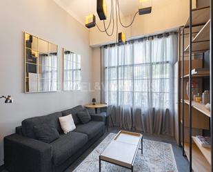 Sala d'estar de Apartament de lloguer en  Barcelona Capital amb Aire condicionat, Calefacció i Terrassa