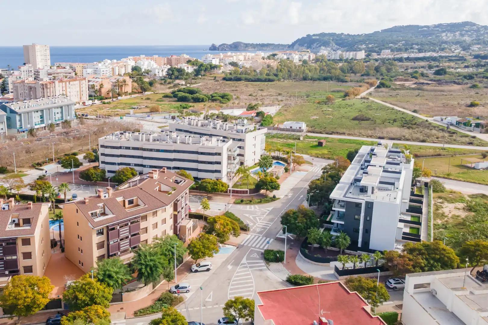 Vista exterior de Apartament en venda en Jávea / Xàbia amb Calefacció, Terrassa i Piscina