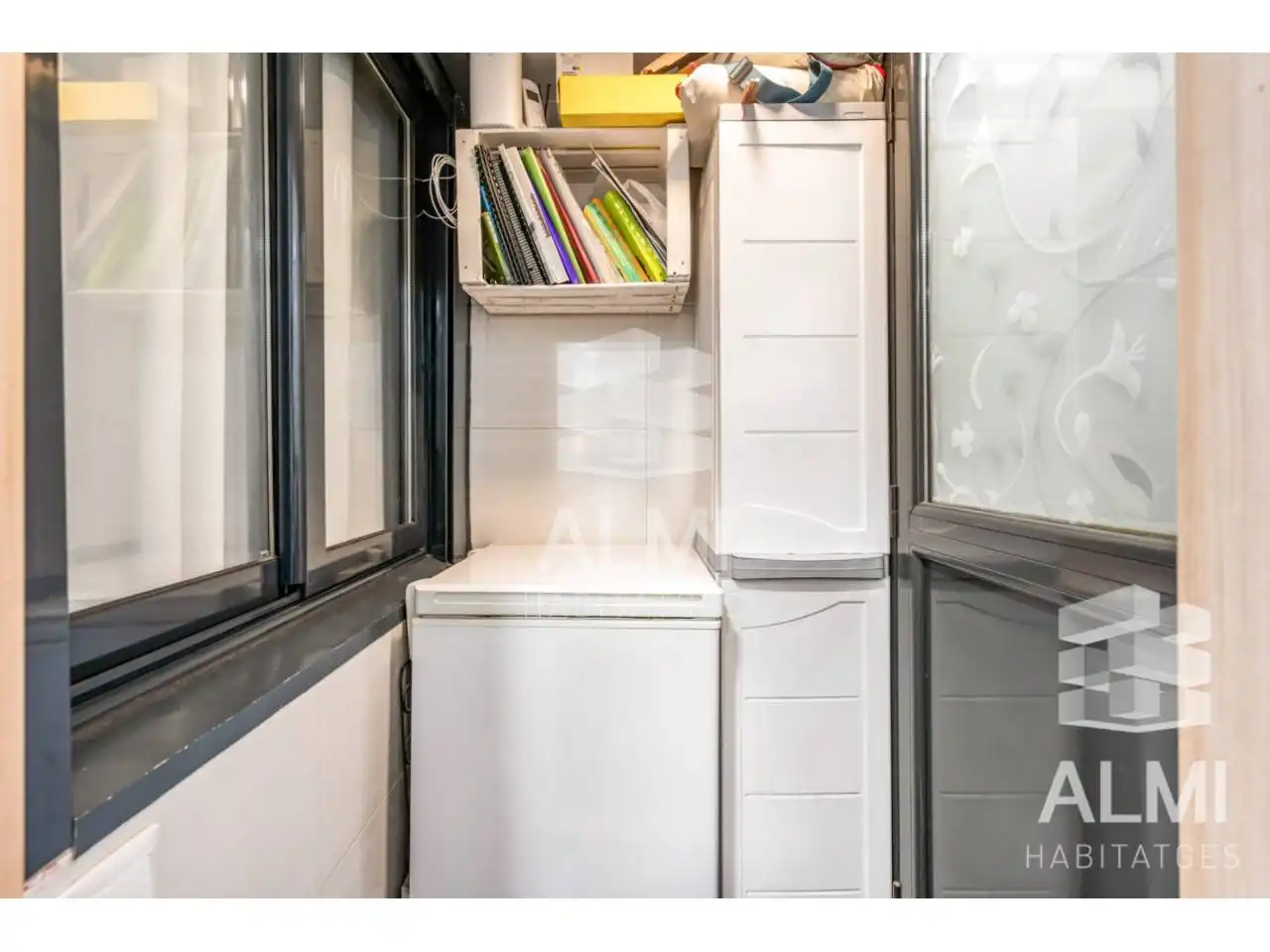 Terrasse von Wohnung zum Verkauf in Barcelona mit Klimaanlage, Parkett und Terrasse