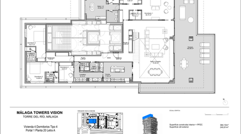 Foto 2 de Pis en venda a Pacífico, 154, Martín Carpena - Torre del Río, Málaga