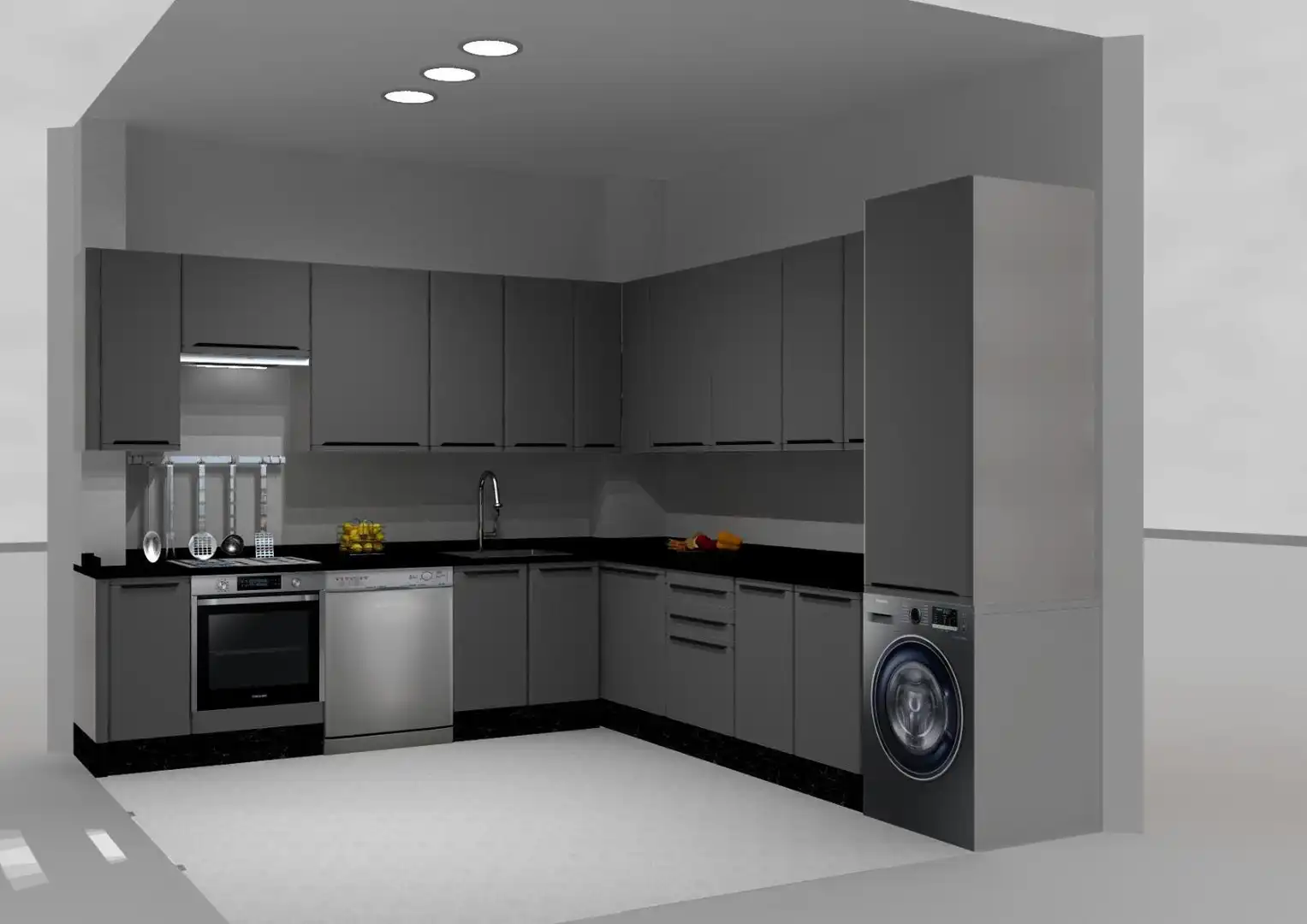 Kitchen of Detached homes for sale in Mijas  with Air Conditioner, Heating and Private garden