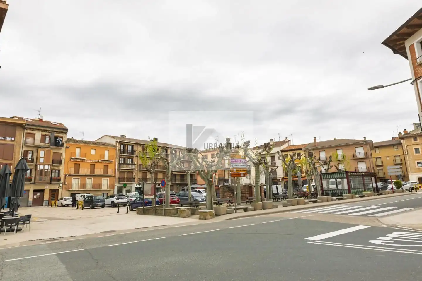 Vista exterior de Pis en venda en Los Arcos amb Calefacció, Parquet i Balcó