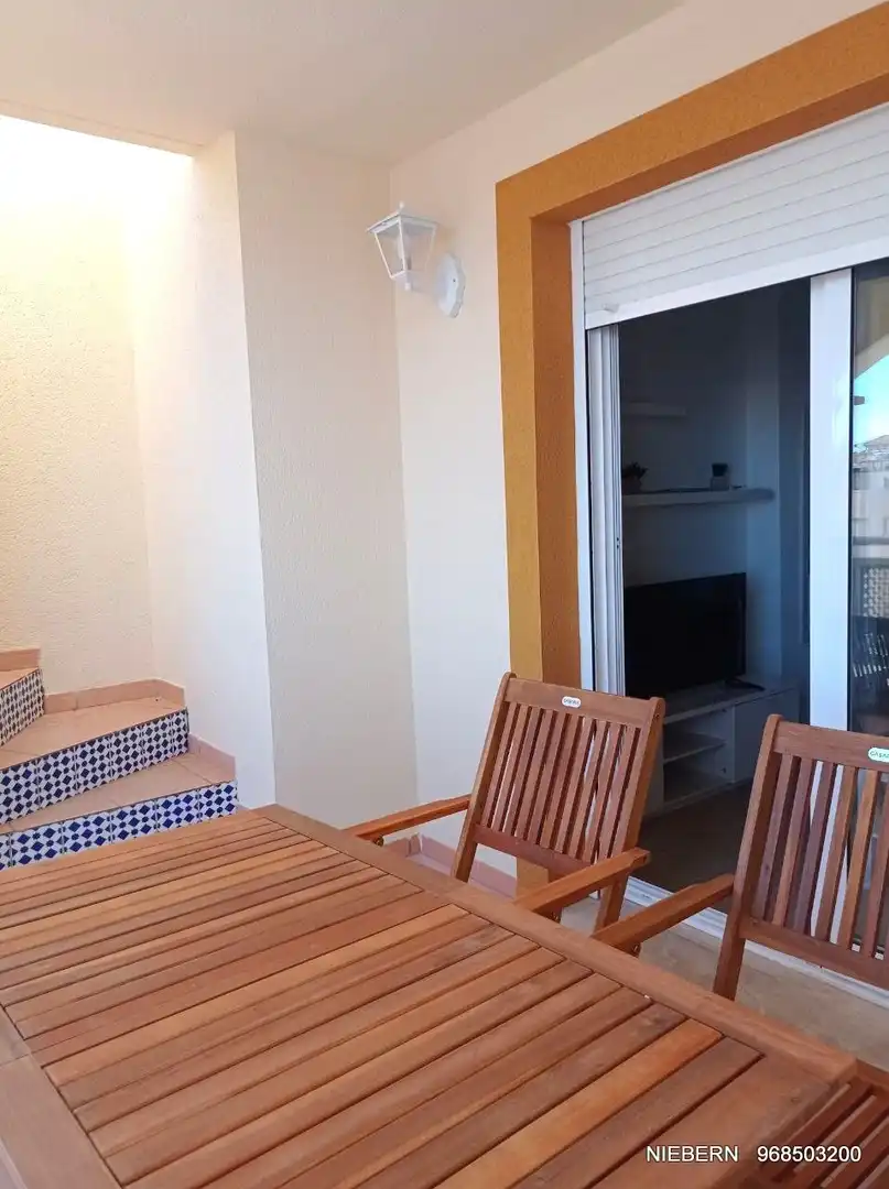 Terrasse von Wohnung zur Miete in Cartagena mit Terrasse, Möbliert und Waschmaschine