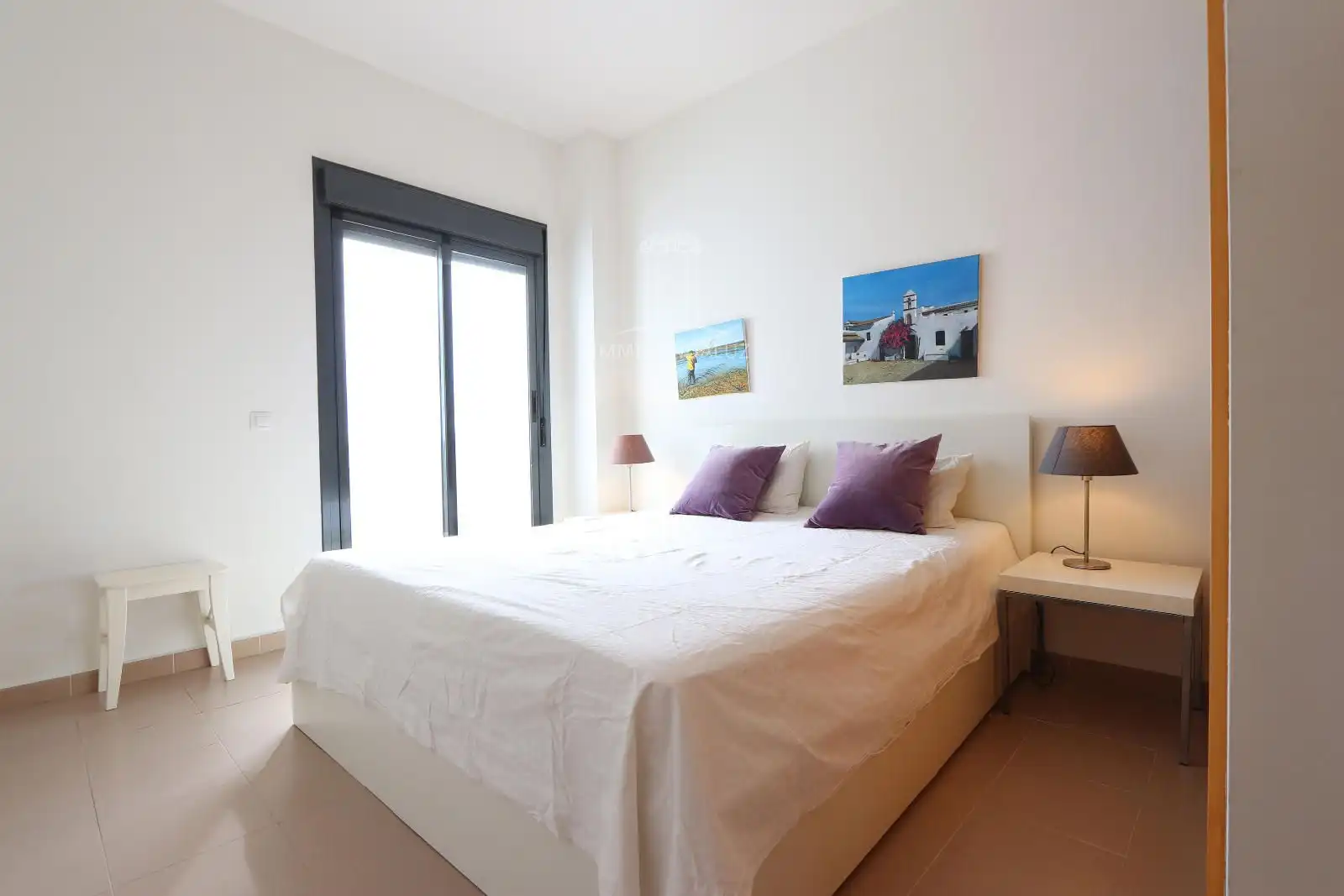 Schlafzimmer von Wohnung zum Verkauf in Conil de la Frontera mit Klimaanlage, Heizung und Terrasse