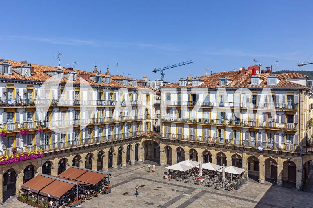 Exterior view of Flat for sale in Donostia - San Sebastián   with Parquet flooring and Balcony
