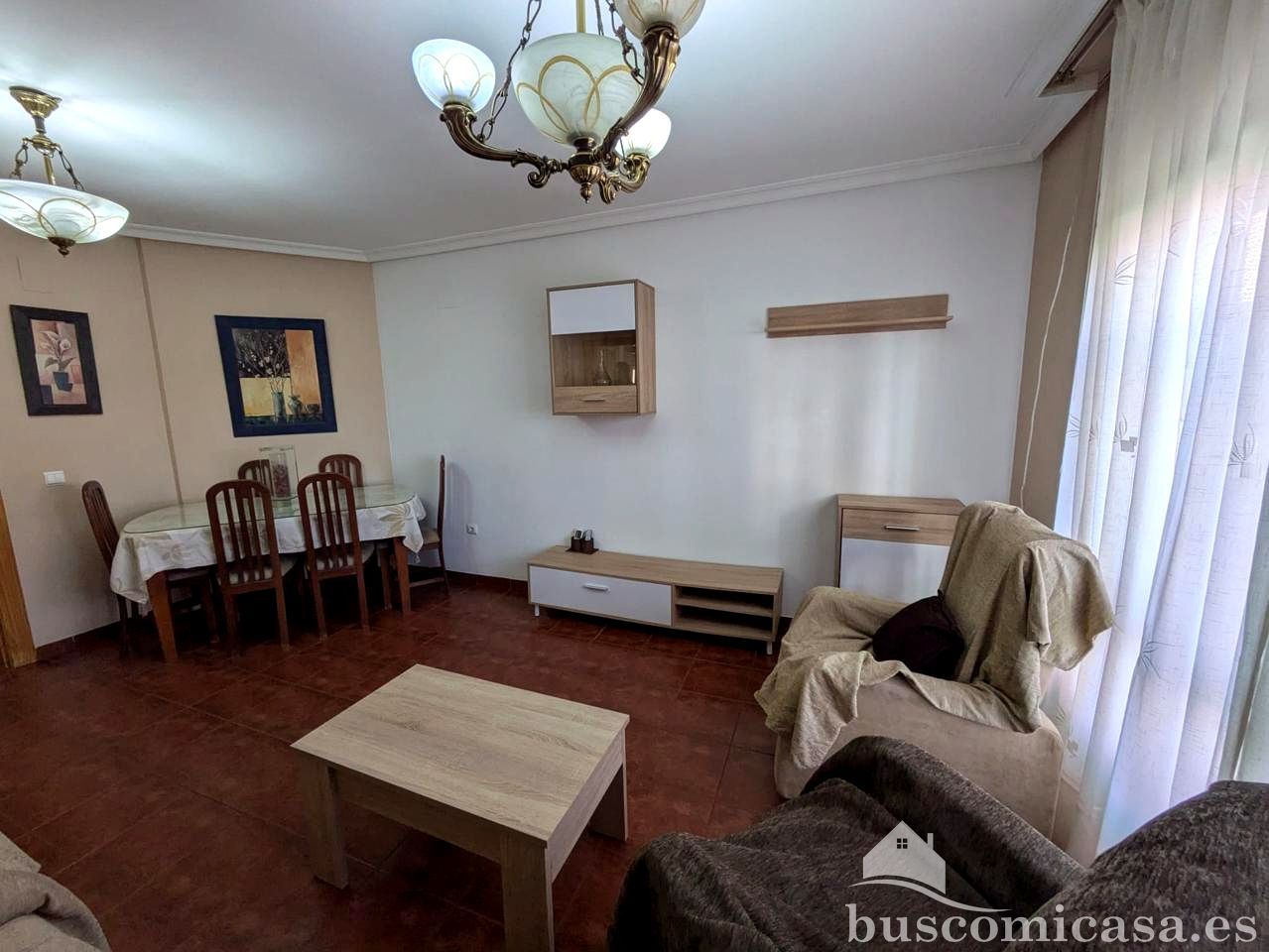 Living room of Planta baja for rent in Linares  with Air Conditioner and Furnished