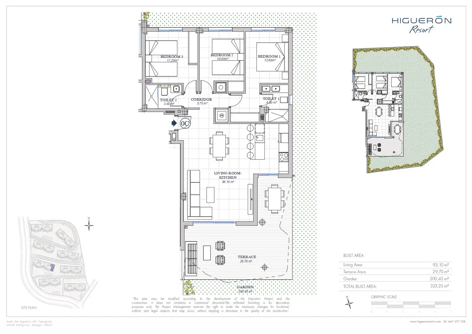 Planta baja en venta en Fuengirola con Aire acondicionado, Jardín privado y Terraza