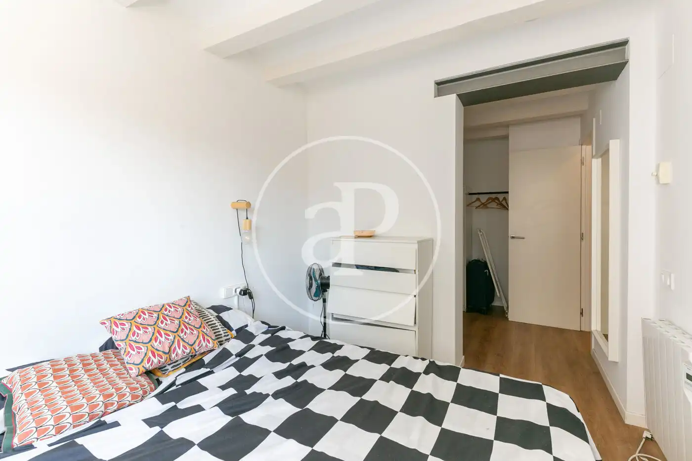 Bedroom of Flat for sale in Barcelona  with Heating and Furnished